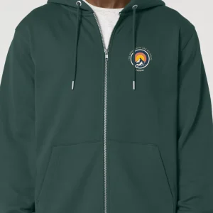 Sweat à capuche zippé bio ★ MOUTAINS