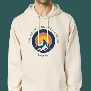 Sweat à capuche bio  ★ MOUTAINS