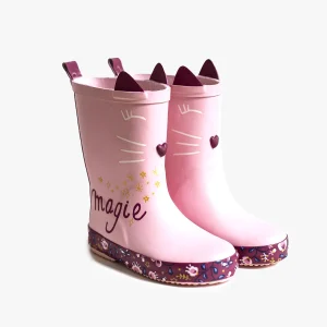 Bottes de pluie Rose