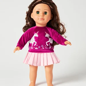 Habits poupées Violet