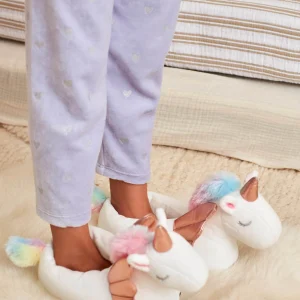 Pantoufle 3D Blanche