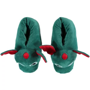 Pantoufle 3D Verte