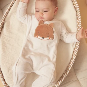 Grenouillère Beige Chiné