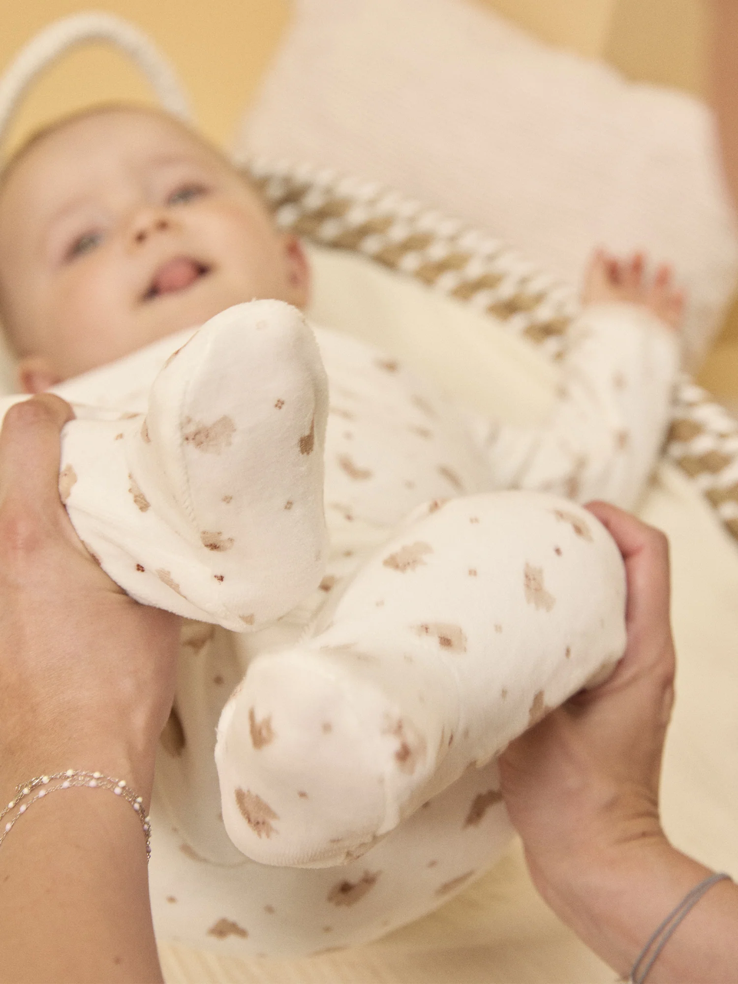 Dors-bien en velours imprimé – Image 5