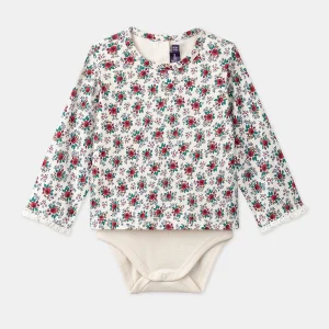 Body tshirt  imprimé fleuri