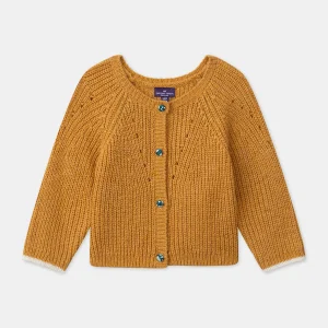 Cardigan Jaune chiné