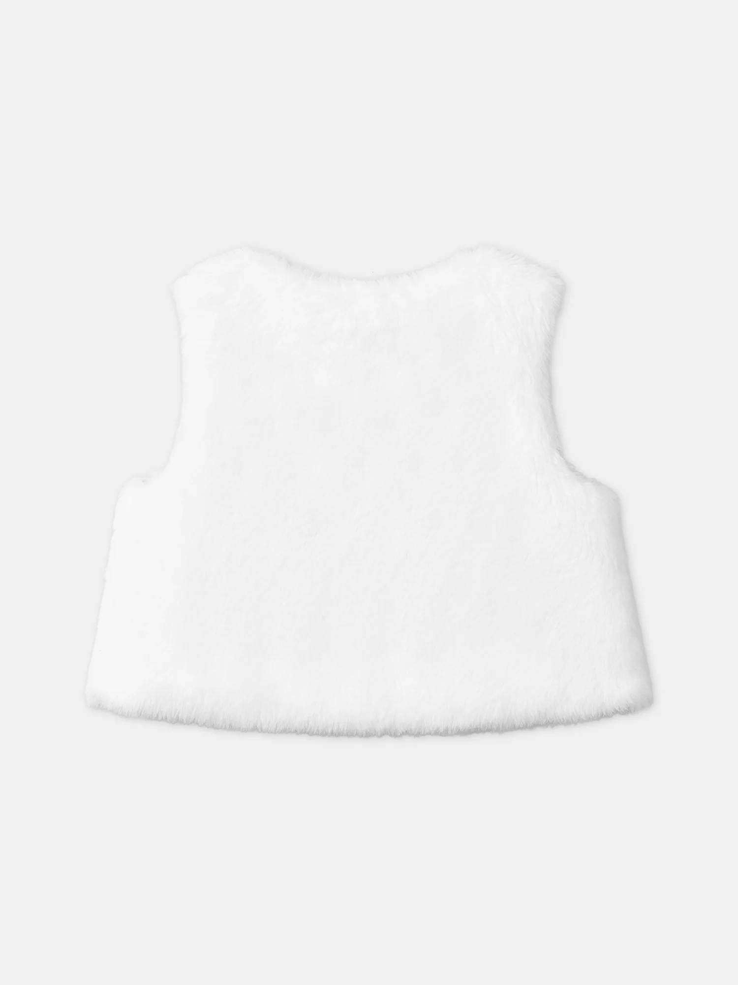 Cardigan sans manches Ecru – Image 7