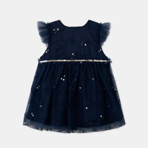 Robe sans manches tulle