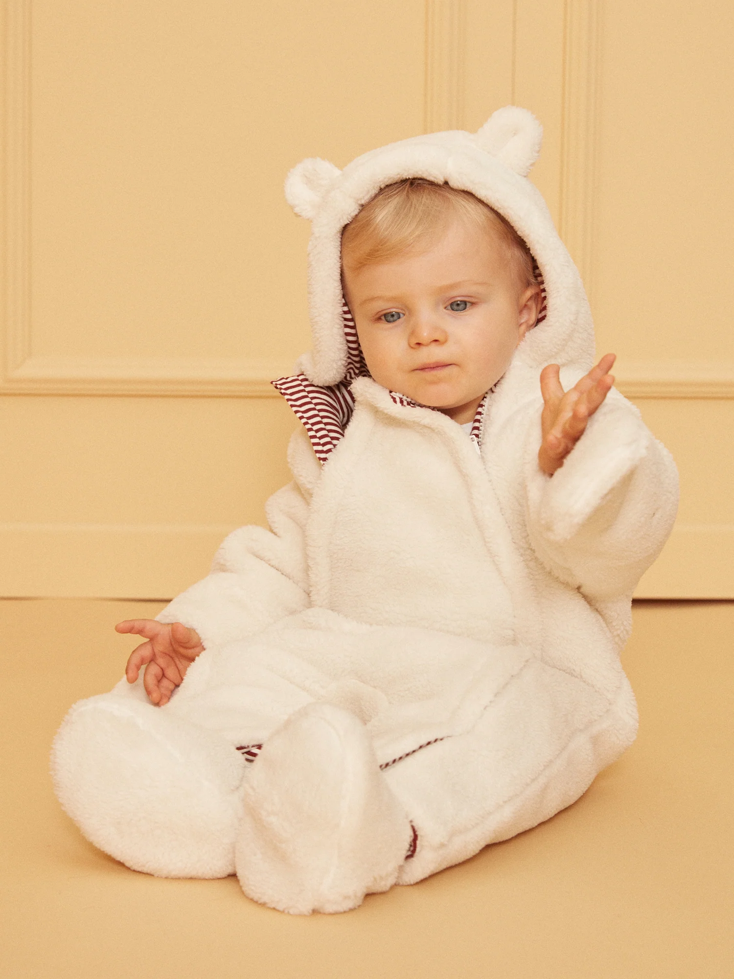 Combinaison Pilote Blanc cassé – Image 5