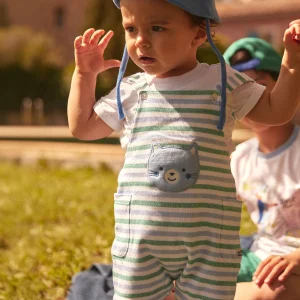 Salopette Courte Verte