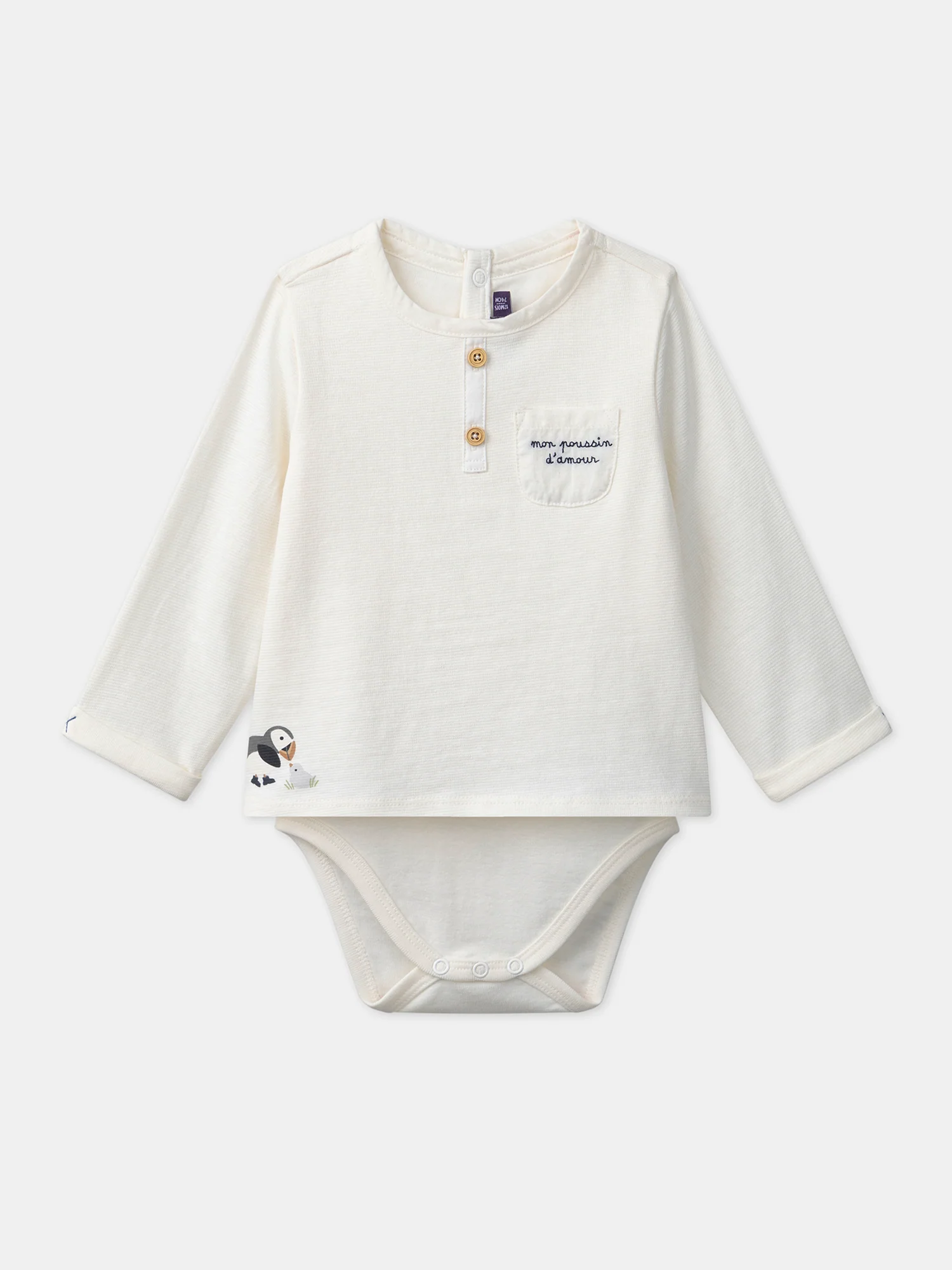 Body tshirt à manches longues – Image 2