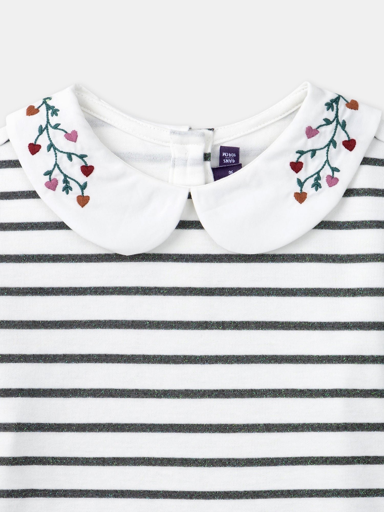 T-shirt marinière vert – Image 6