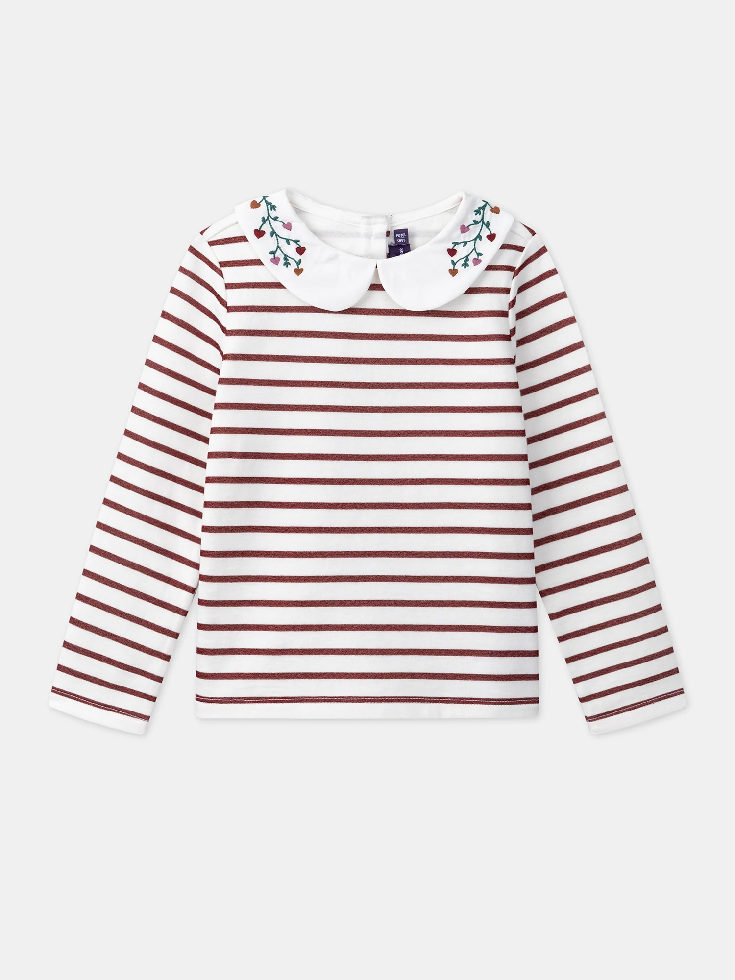 T-shirt marinière rouge – Image 8