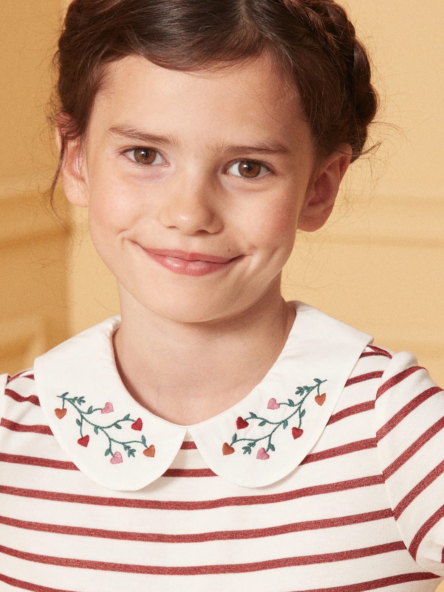 T-shirt marinière rouge – Image 4