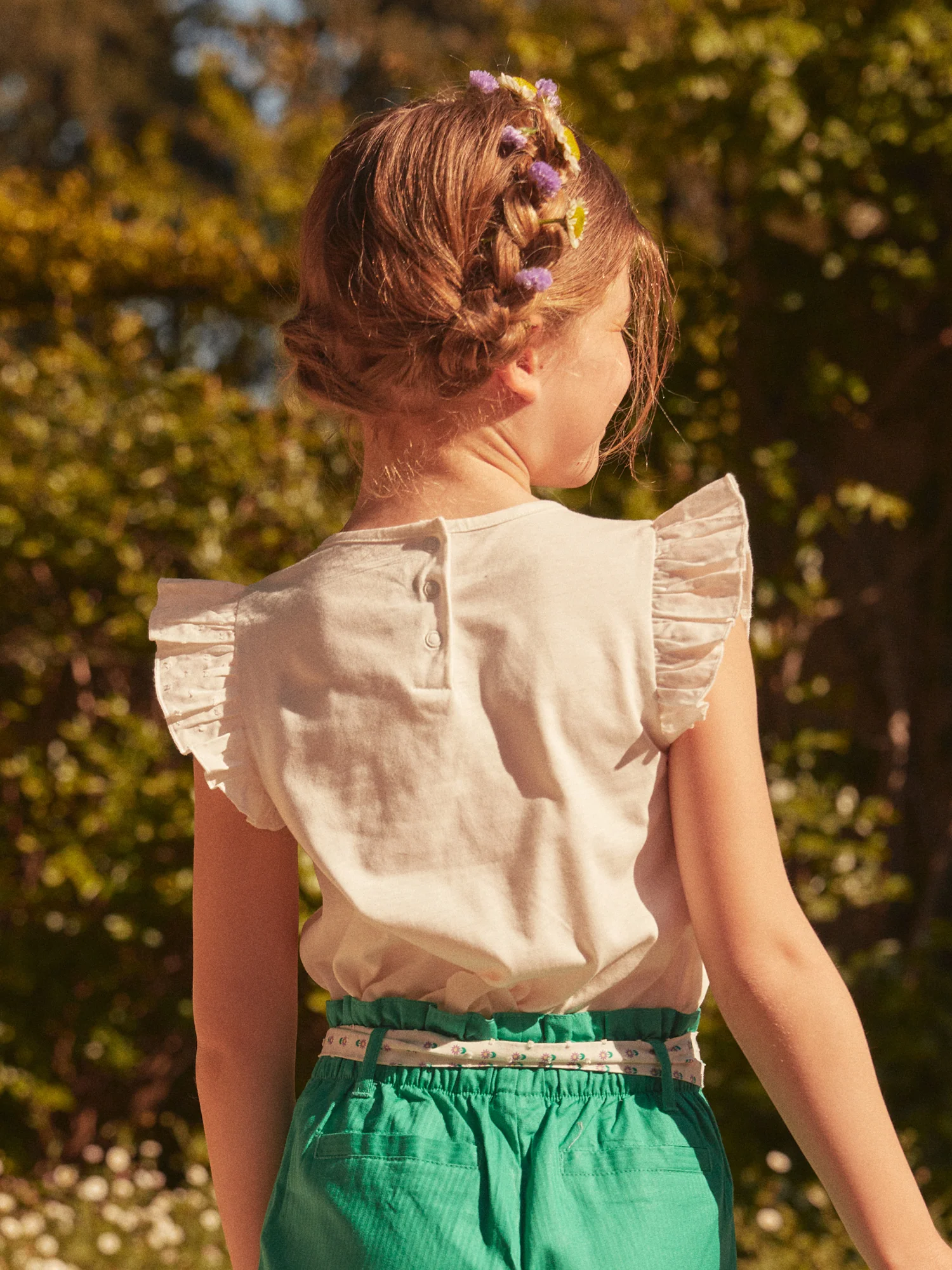 Tee Shirt Manches Courtes Ecru – Image 3