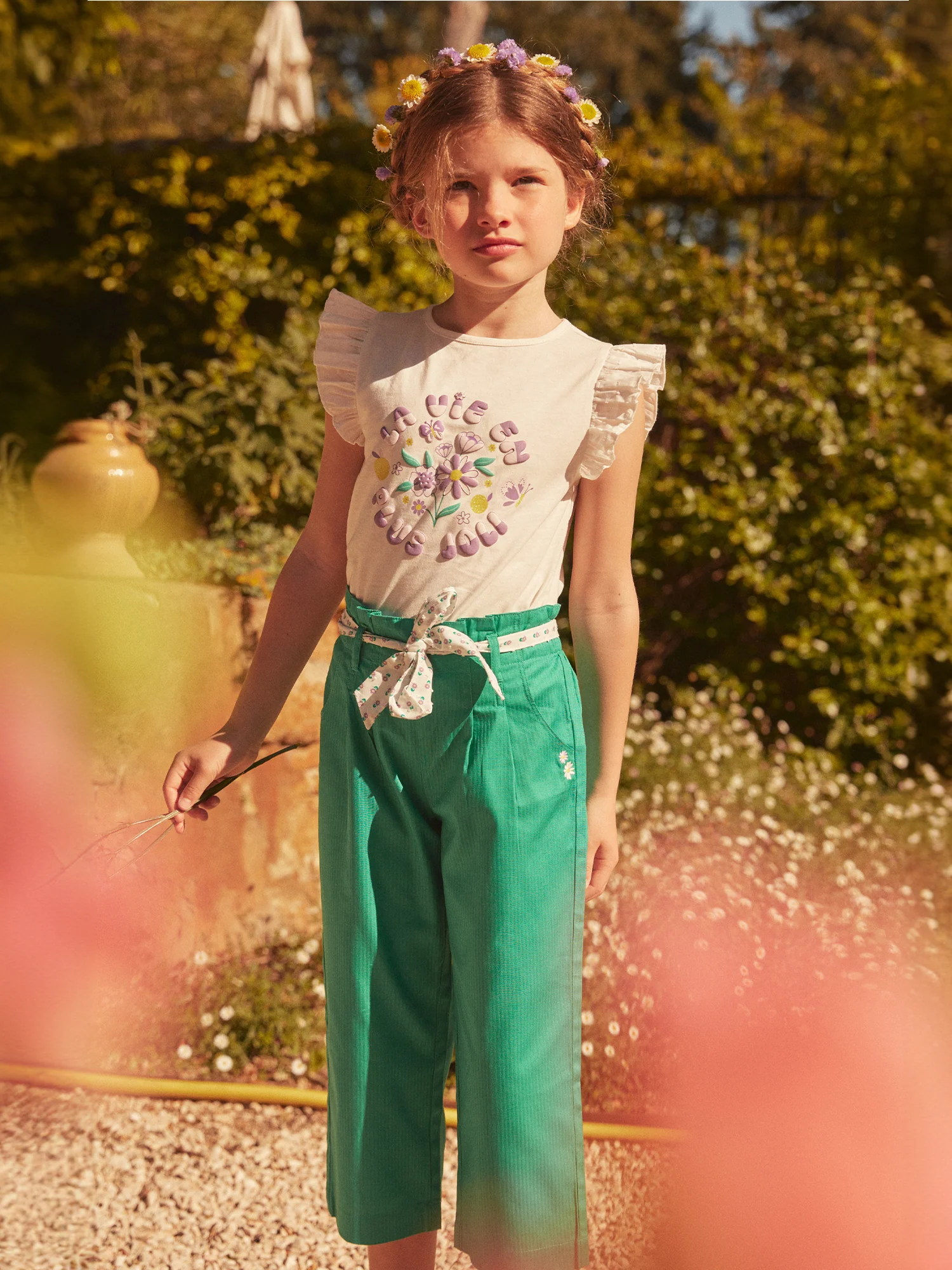 Tee Shirt Manches Courtes Ecru – Image 5