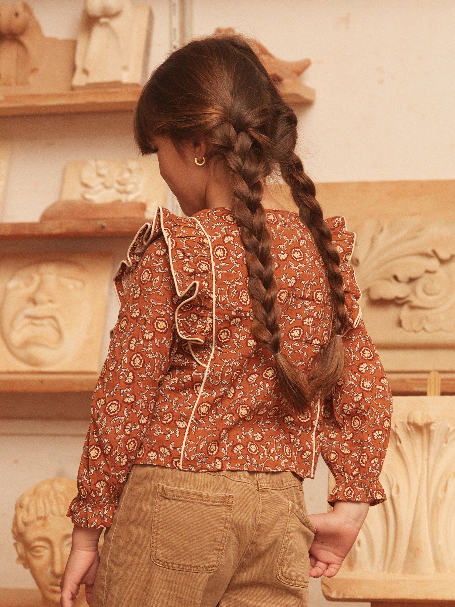 Chemisier à motifs fleurs – Image 3