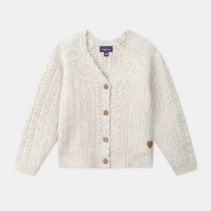 Cardigan Ecru chiné