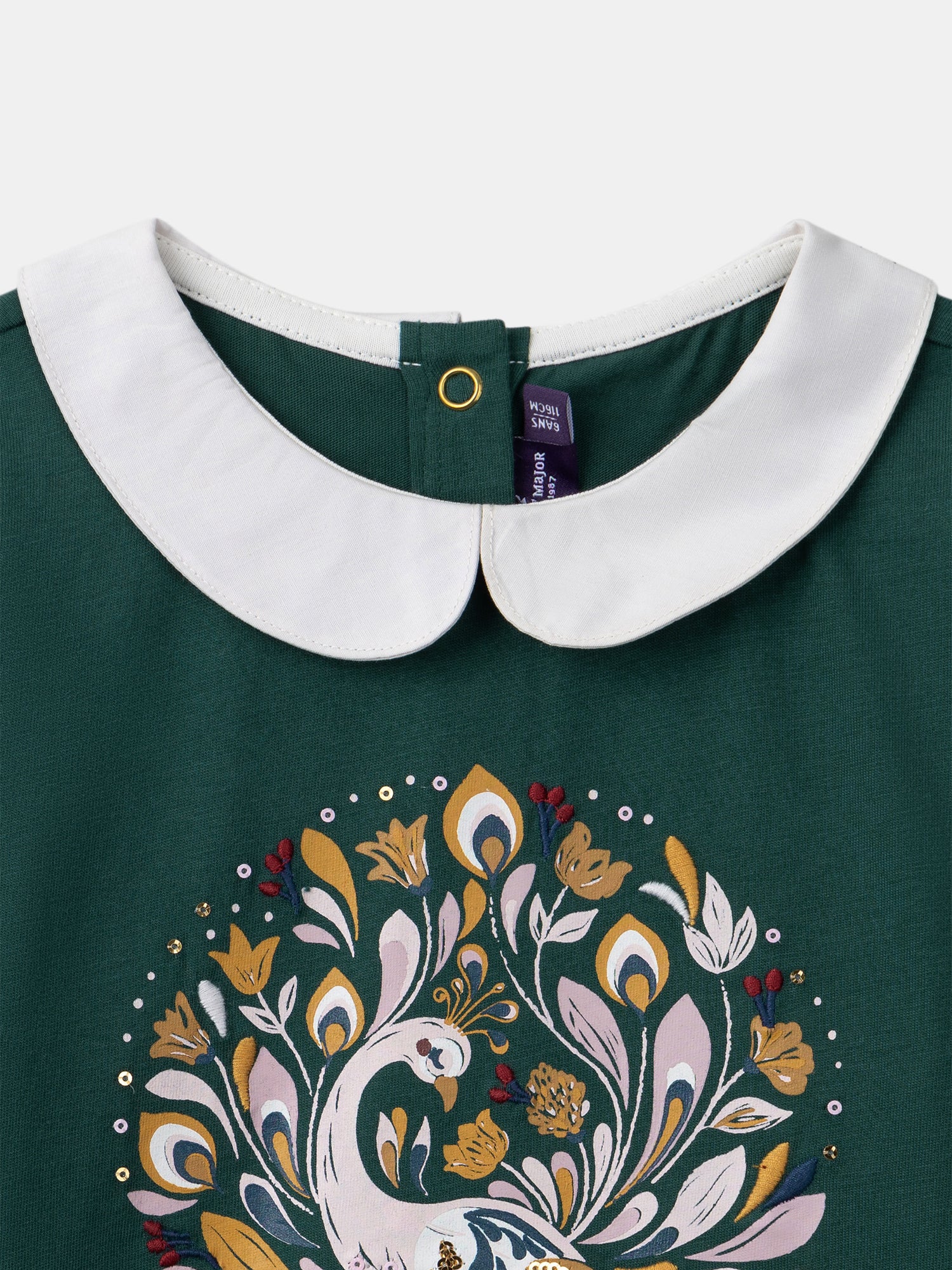 Tee Shirt Manches Longues Vert – Image 7