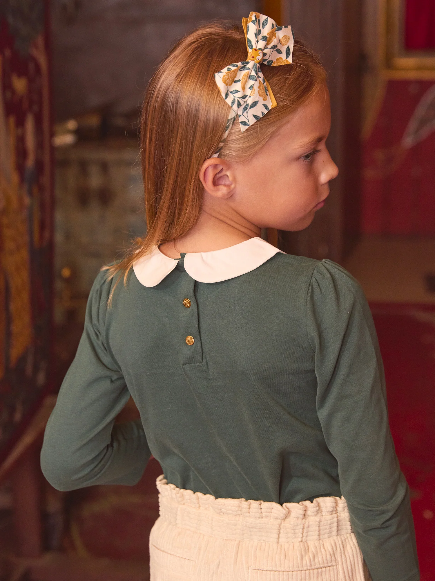 Tee Shirt Manches Longues Vert – Image 4