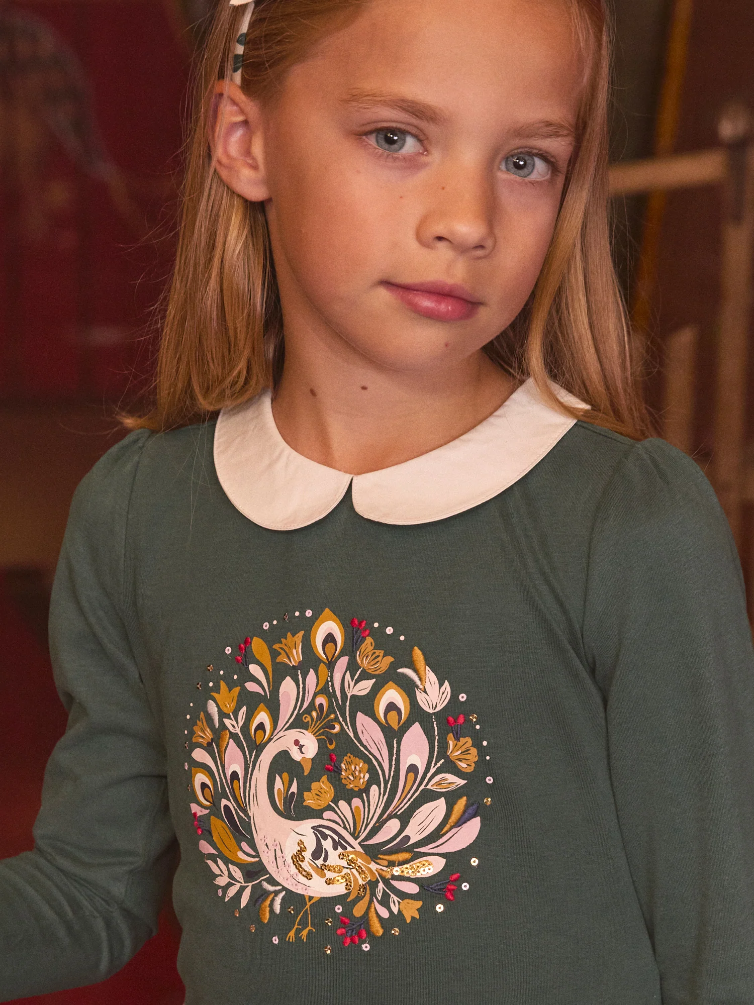 Tee Shirt Manches Longues Vert – Image 5