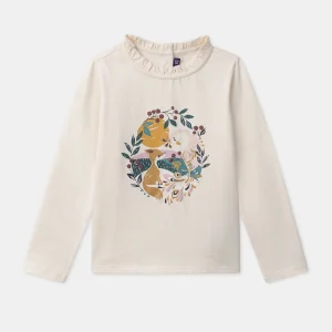 T-shirt  paon et renard