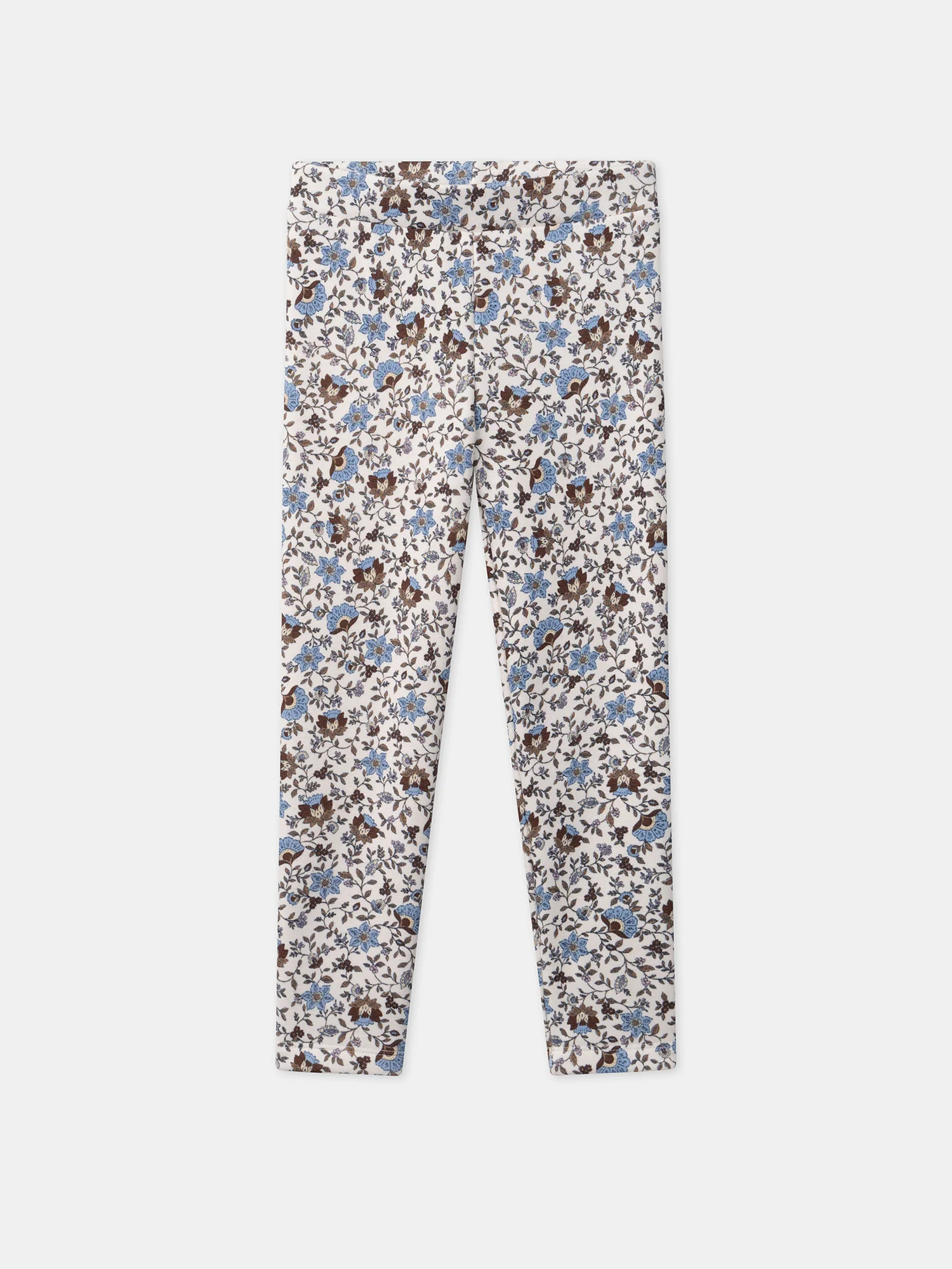 Legging fleuri doublé polaire – Image 6