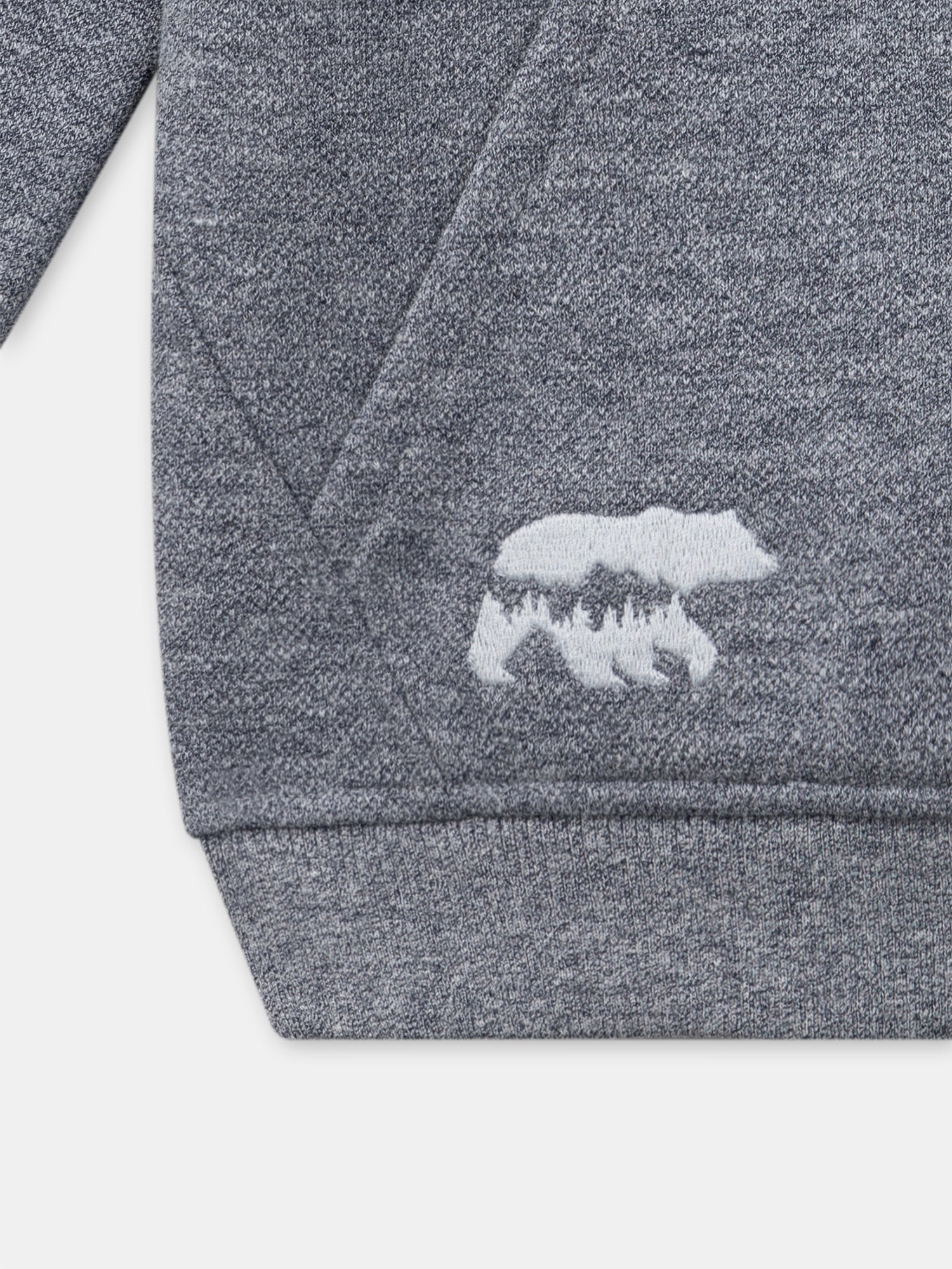 Sweat Shirt Bleu chiné – Image 4