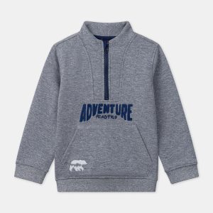 Sweat Shirt Bleu chiné