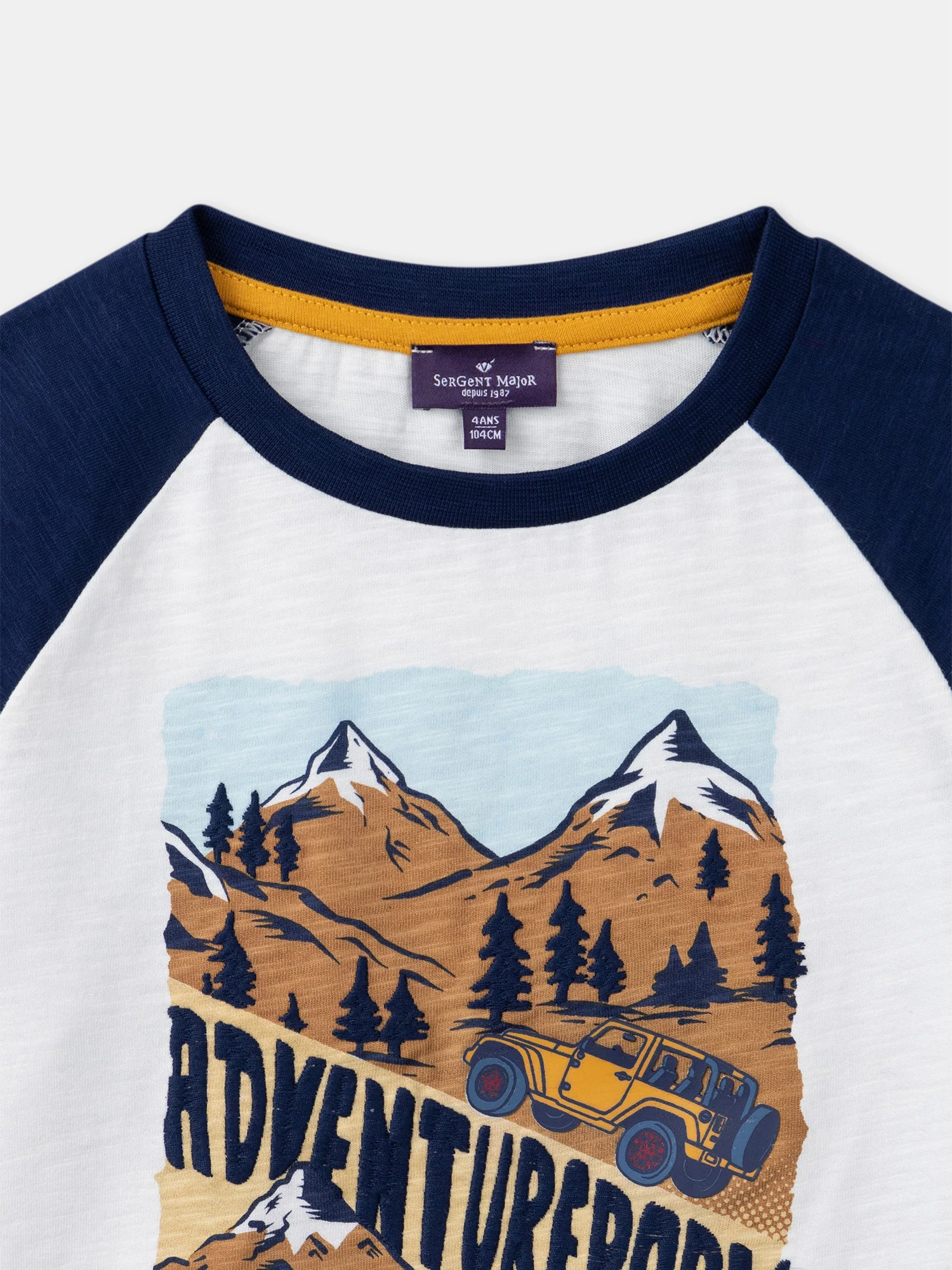 Tee Shirt Manches Longues Ecru – Image 7