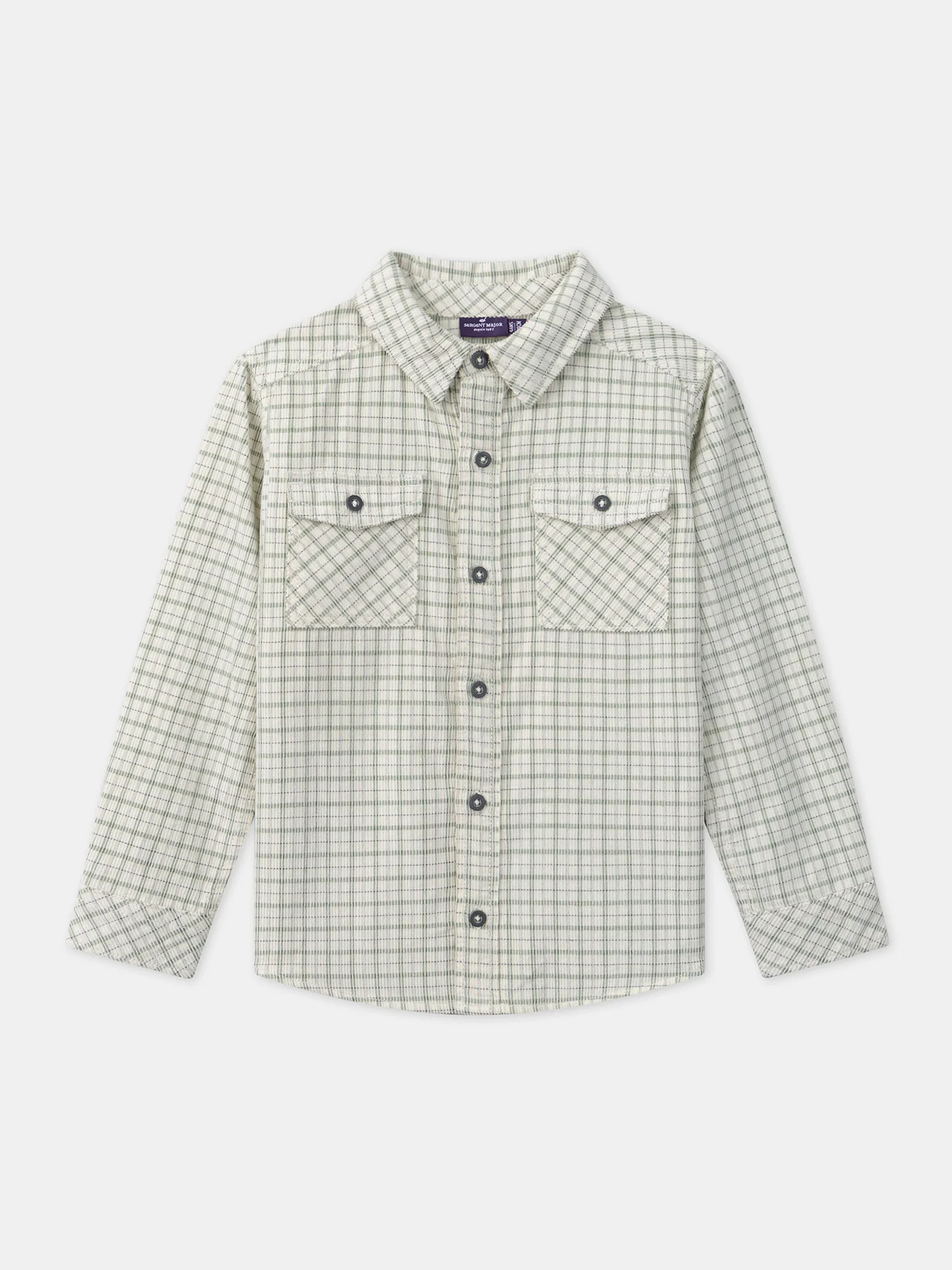 Chemise à carreaux