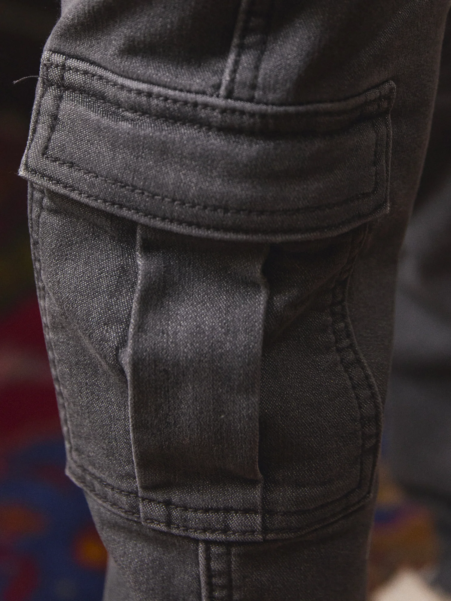 Jean Cargo Gris – Image 5