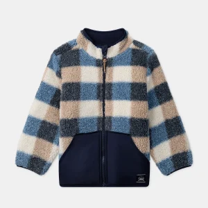 Gilet chaud à carreaux