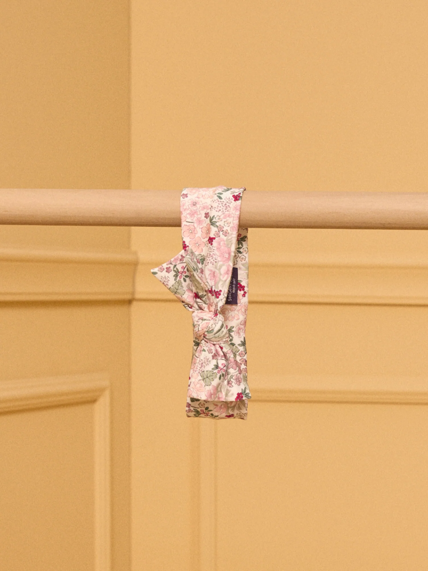 Bandeau nœud imprimé fleurs – Image 2