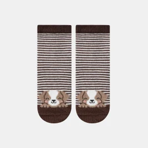 Chaussettes Marron
