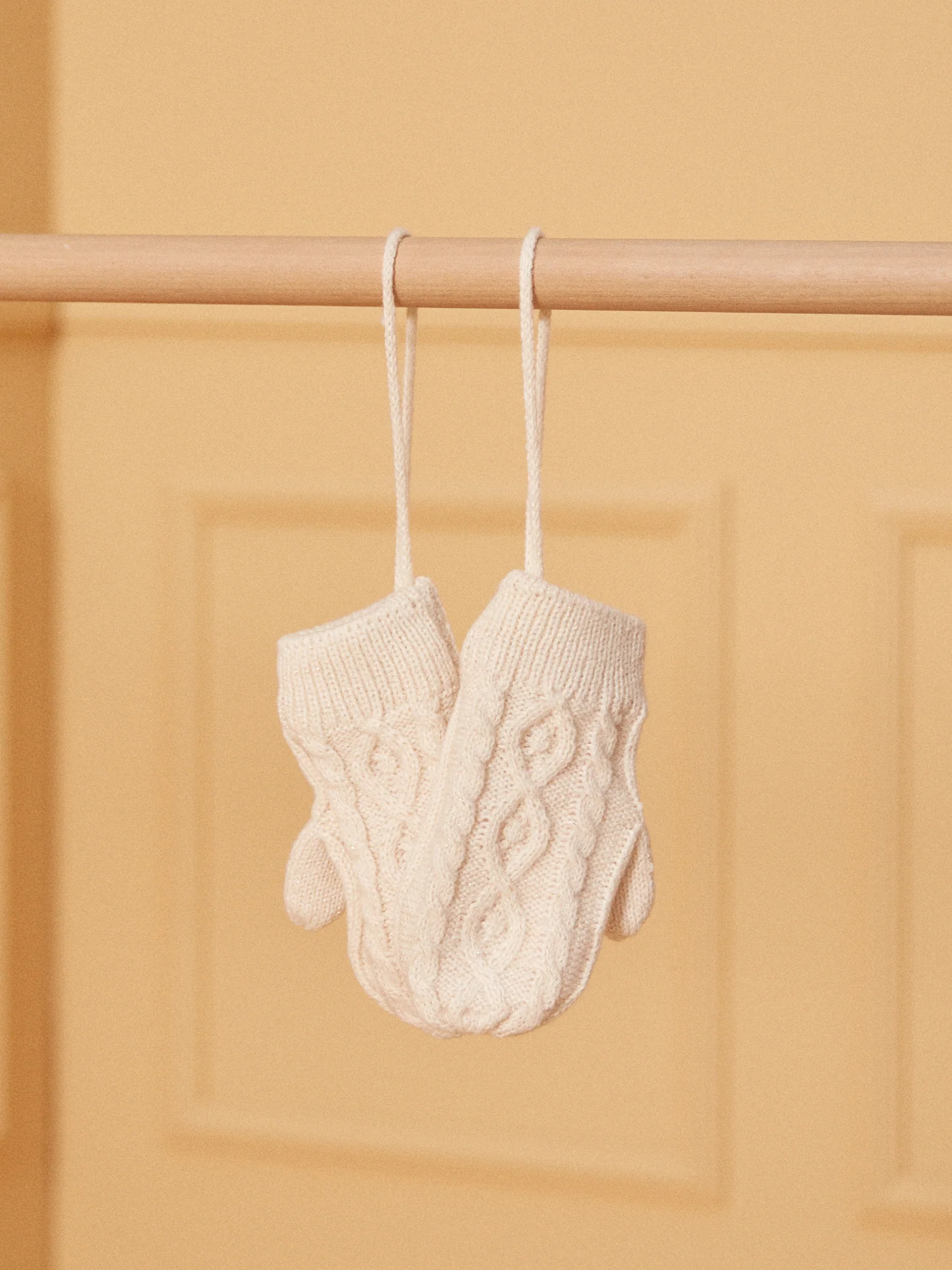 Moufles maille fantaisie – Image 2