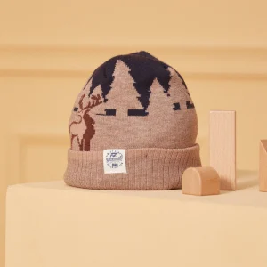 Bonnet tricot jacquard