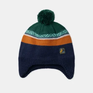 Bonnet cache oreilles maille