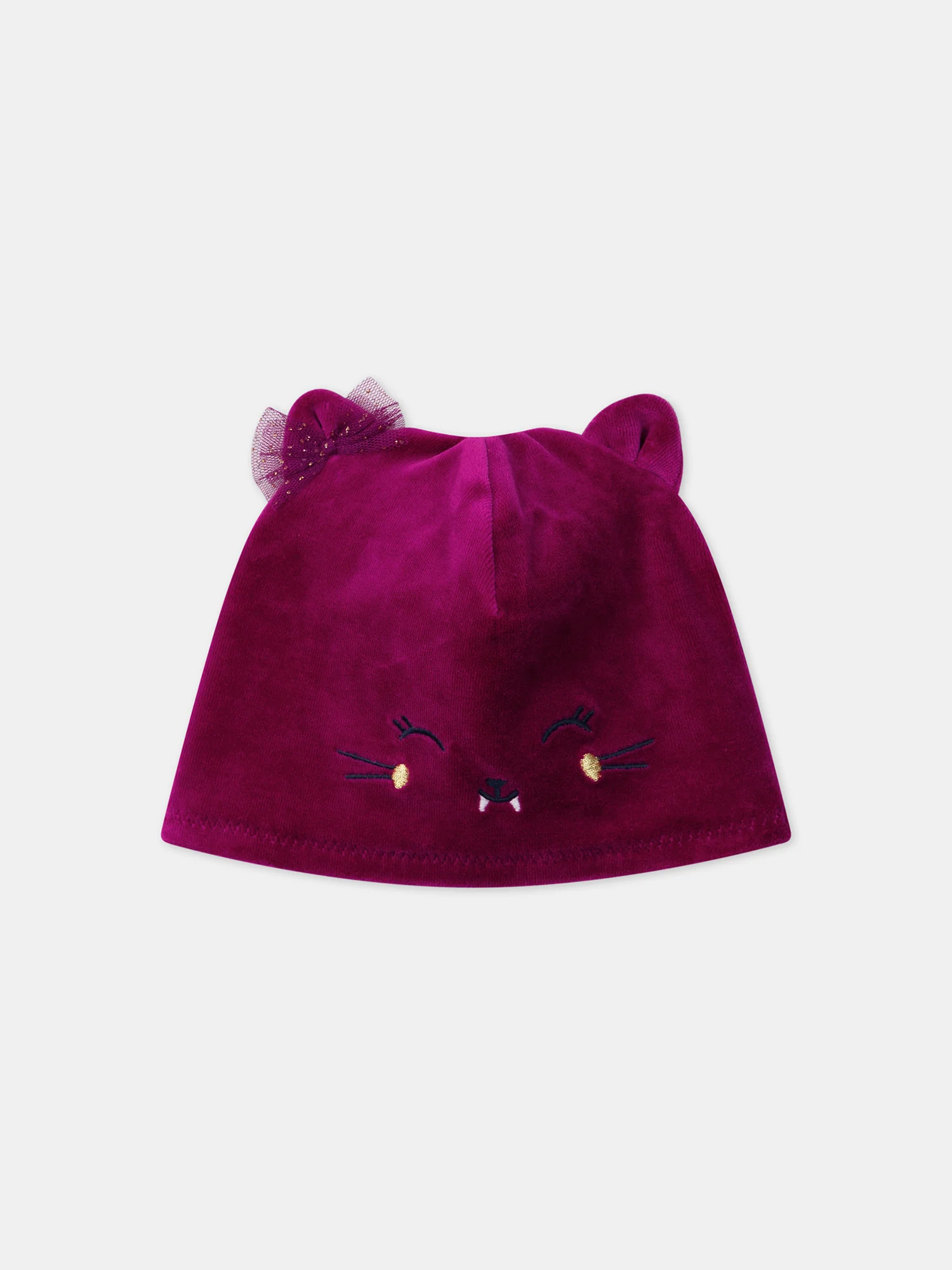 Dors-bien en velours avec bonnet – Image 4