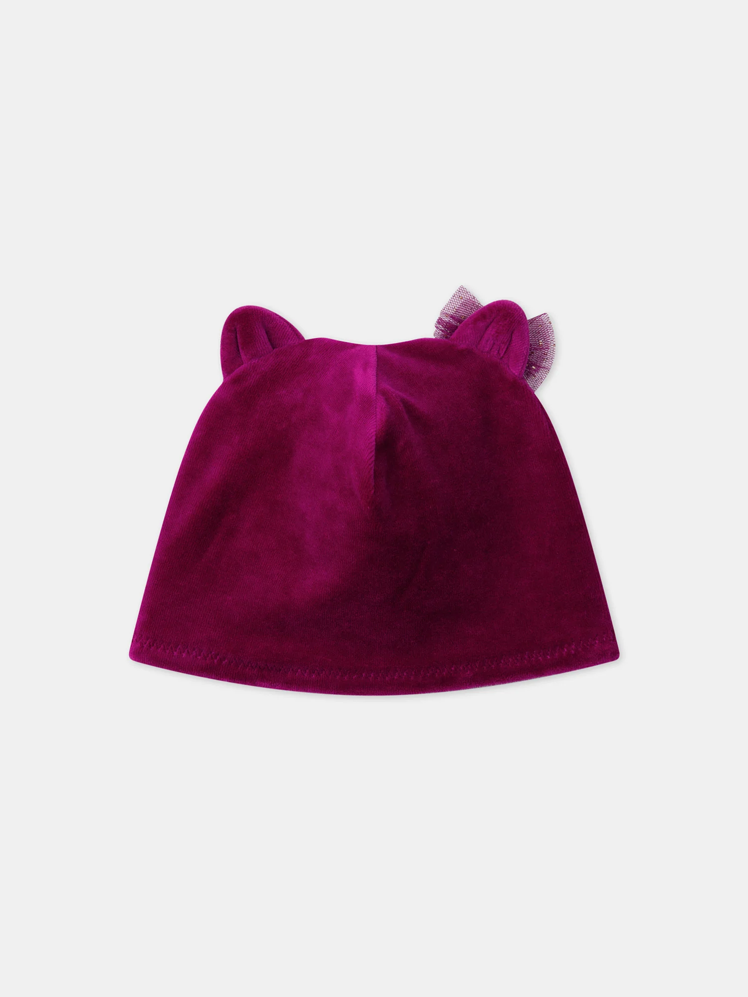 Dors-bien en velours avec bonnet – Image 6