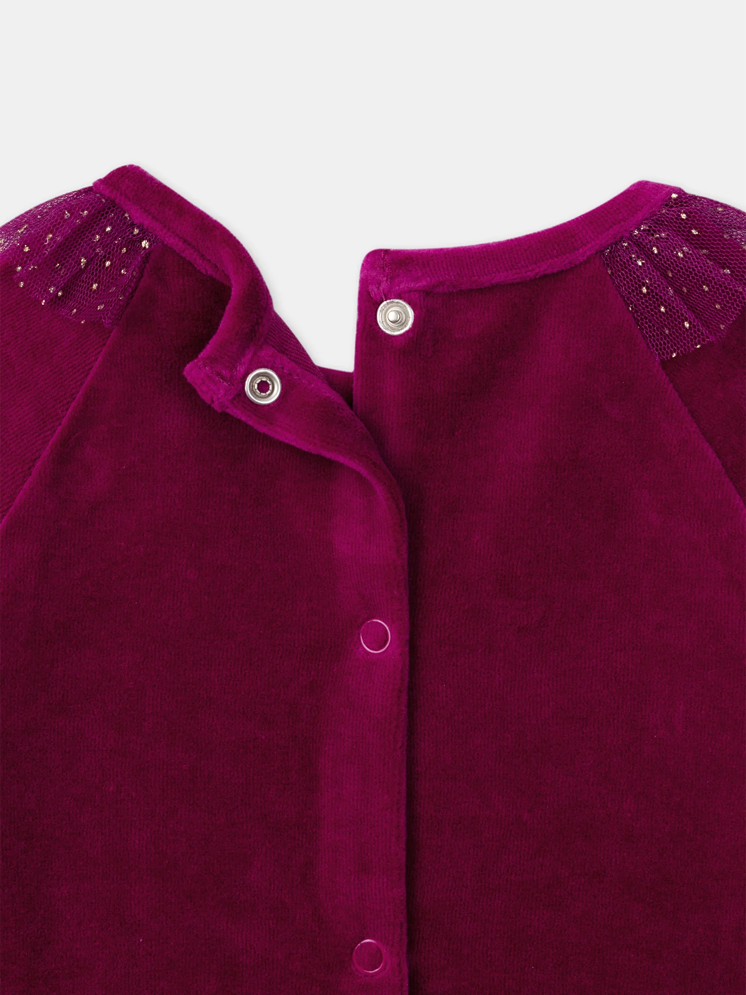 Dors-bien en velours avec bonnet – Image 9