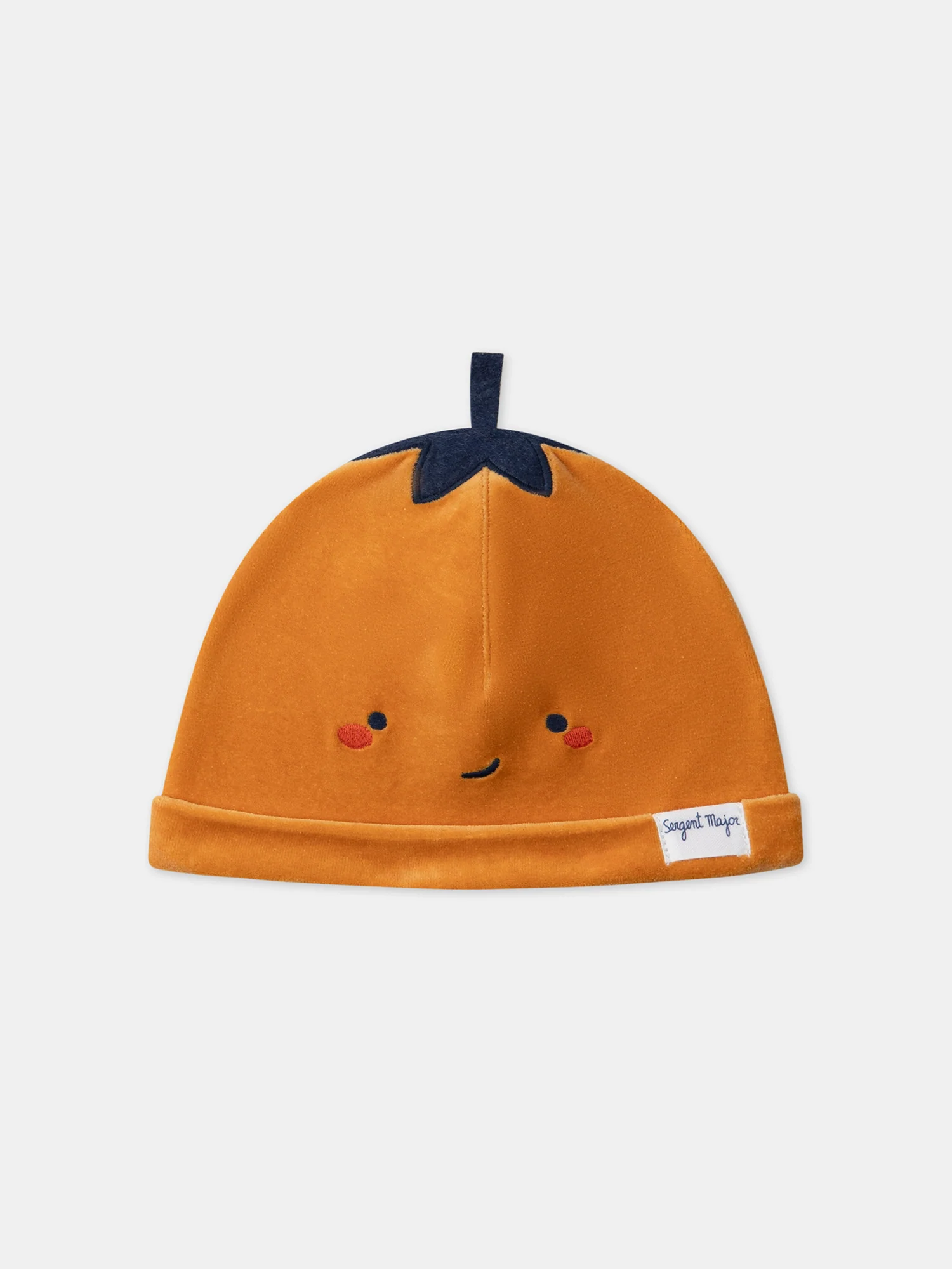 Dors-bien en velours avec bonnet – Image 4