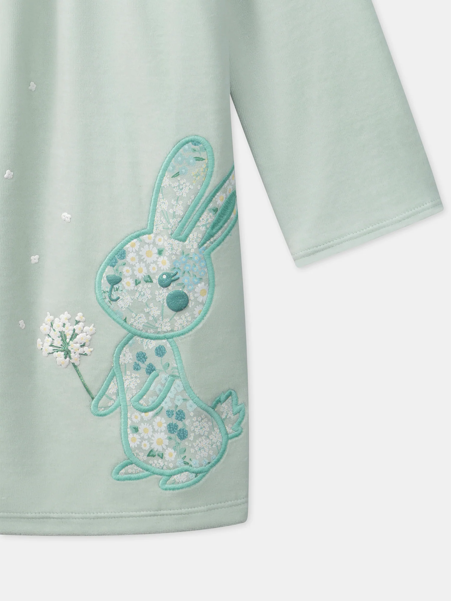 Chemise de nuit Lapin en velours – Image 9