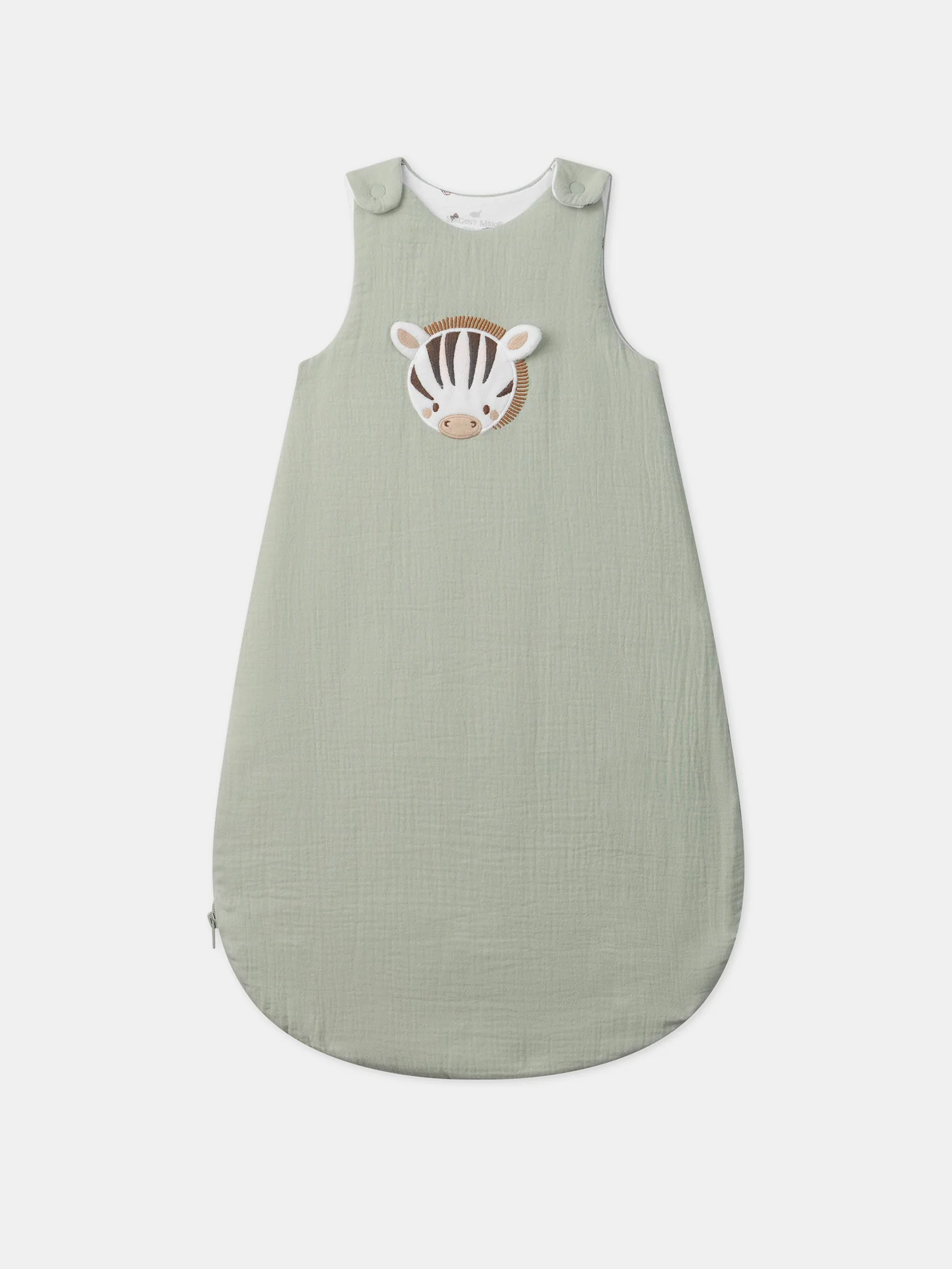 Turbulette en gaze de coton zèbre