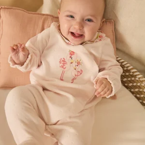 Dors-bien en velours dévoré