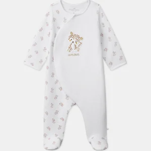 Dors-bien en tubique uni et imprimé