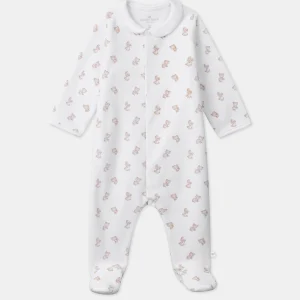 Dors-bien en velours imprimé