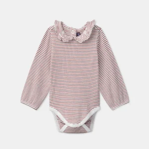 Body à manches longues rayé