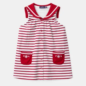 Robe rayée style marin