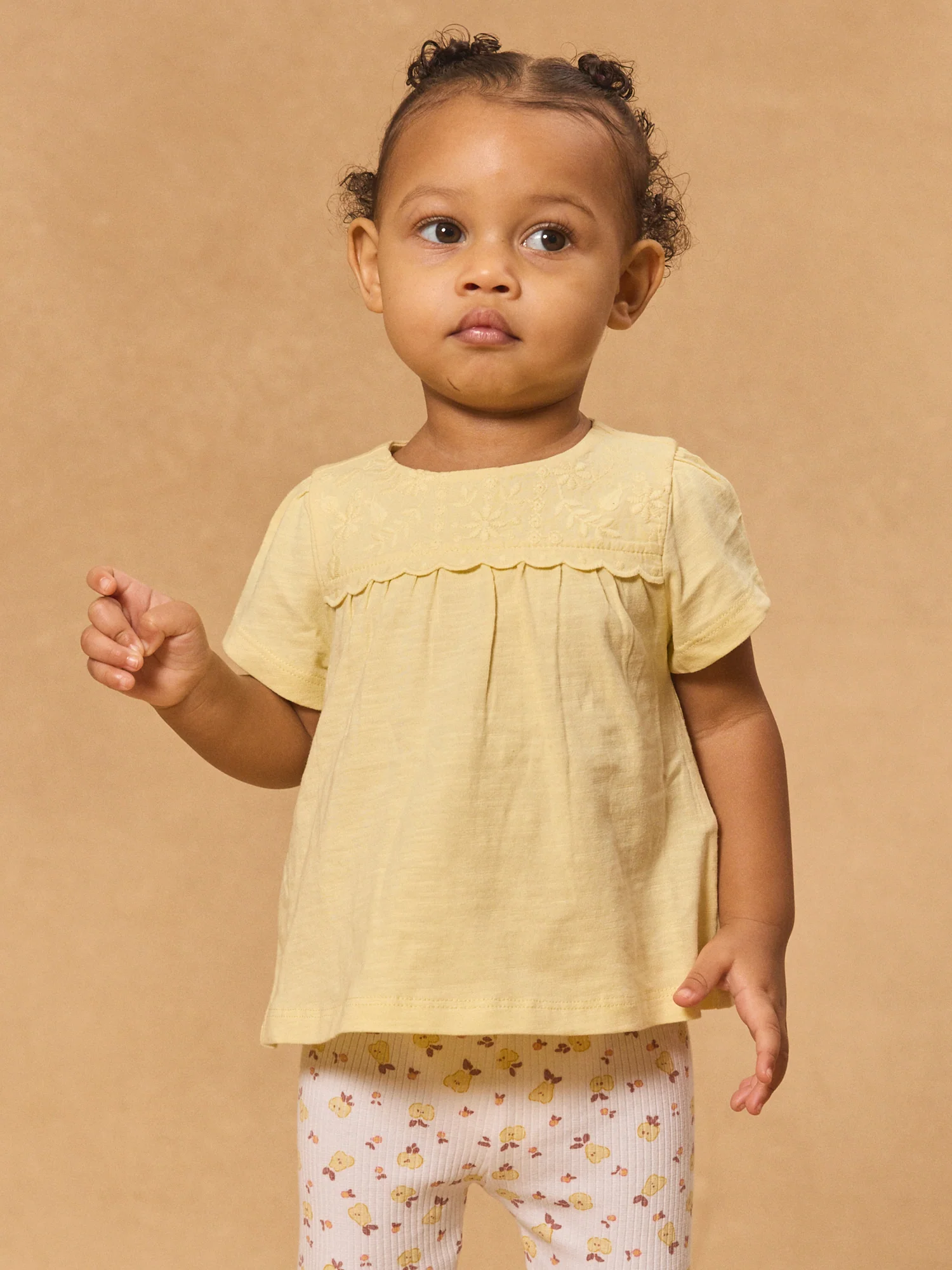 T-shirt à empiècement brodé – Image 3